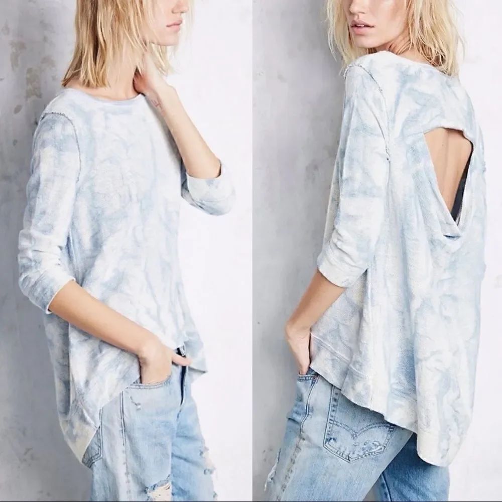 Free People Tie Dye Sweater